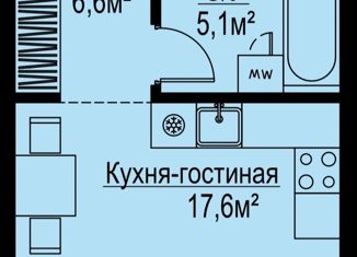 Продажа квартиры студии, 29 м2, Москва, ЖК Метрополия, Волгоградский проспект, 32/5к2