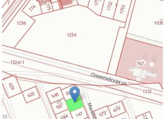 Продаю участок, 10 сот., поселок городского типа Новосемейкино, Малиновая улица, 17