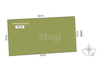 Продается земельный участок, 9.91 сот., село Мальково, Новая улица, 18