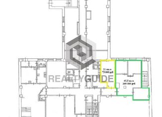 Сдам офис, 45.5 м2, Москва, Калошин переулок, 4, Калошин переулок
