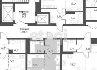 Продам квартиру студию, 28 м2, Новосибирск, улица Декоративный Питомник, 16/1, ЖК Дежнёв