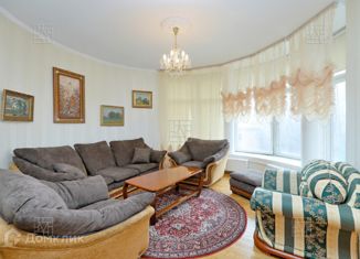 Трехкомнатная квартира в аренду, 120 м2, Москва, улица Трёхгорный Вал, 12с2, улица Трёхгорный Вал
