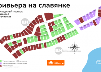 Продаю участок, 7.6 сот., деревня Монделево, Светлая улица