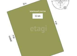 Земельный участок на продажу, 12 сот., Перовское сельское поселение