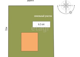 Продается дом, 122.6 м2, село Большие Харлуши, улица Землевладельцев