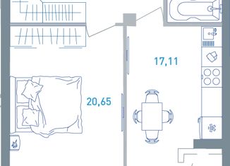 Продам 1-комнатную квартиру, 53.4 м2, Ярославль, ЖК Ярославль Сити