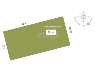 Продается участок, 10 сот., село Мазанка, Садовая улица, 278