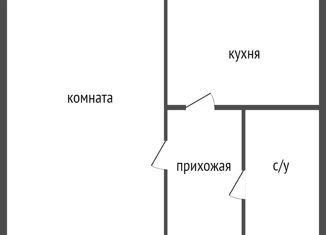 Продается 1-ком. квартира, 13.3 м2, Красноярск, улица 26 Бакинских Комиссаров, 5В