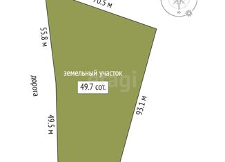 Продаю земельный участок, 49.7 сот., Трудовское сельское поселение