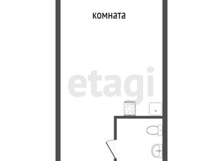 Продаю квартиру студию, 17.4 м2, Красноярский край, Джамбульская улица, 19А