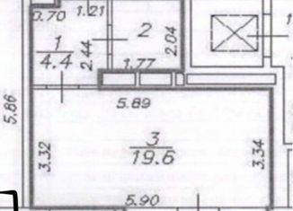 Продается квартира студия, 28.6 м2, Санкт-Петербург, проспект Героев, 27к1, проспект Героев