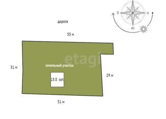 Продаю дом, 43 м2, деревня Кузнецово, Лесная улица