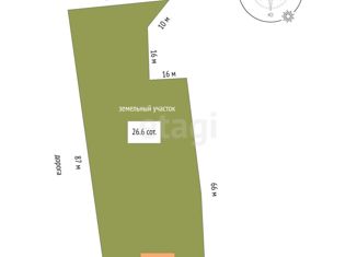 Продам дом, 75.3 м2, село Побочино, Зелёная улица