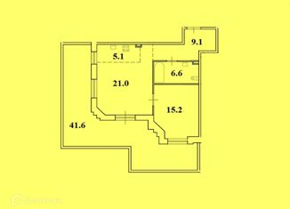 Продаю 2-комнатную квартиру, 98.6 м2, Санкт-Петербург, ЖК Альтер, проспект Шаумяна, 14