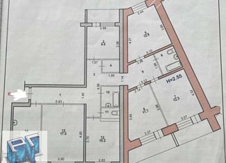 Продаю многокомнатную квартиру, 114 м2, Волжский, улица 40 лет Победы, 66