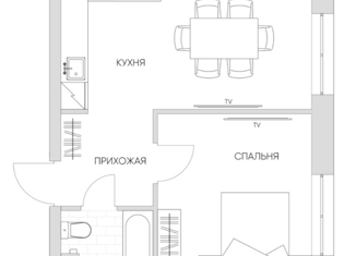 Продается 2-ком. квартира, 35.94 м2, Москва, Автомобильный проезд, 4, Автомобильный проезд