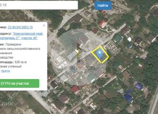 Земельный участок на продажу, 5.29 сот., Геленджик, СНТ Виноградарь-3, 4