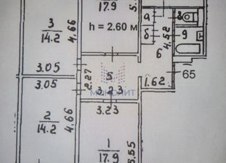 Продам 4-ком. квартиру, 99.8 м2, Москва, улица Мичуринский Проспект, Олимпийская Деревня, 11, метро Озёрная