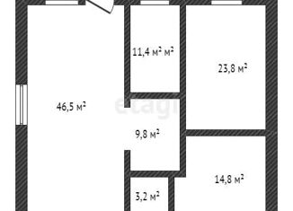 Продаю дом, 117.8 м2, Ишимбай, Тульский проезд, 13
