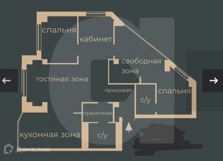 Продам трехкомнатную квартиру, 90 м2, Ростов-на-Дону, Доломановский переулок, 116 стр. 1, ЖК Мега