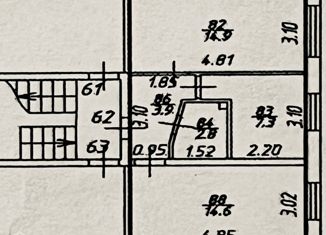 2-ком. квартира на продажу, 43.5 м2, Ставрополь, Шпаковская улица, 92/2, микрорайон № 31