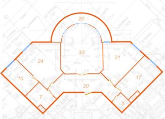 Продается 4-ком. квартира, 137.6 м2, Екатеринбург, Ленинский район, улица Вайнера, 60