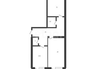 Продается двухкомнатная квартира, 62.7 м2, Краснодар, улица Гидростроителей, 57, ЖК Восход