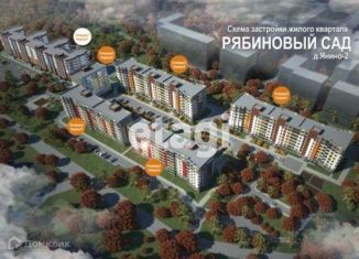 Продаю двухкомнатную квартиру, 59.36 м2, деревня Лаголово, Садовая улица, 3