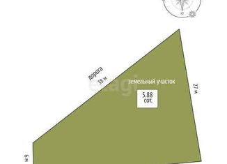 Продается земельный участок, 5.88 сот., село Штурмовое, улица Дагджи