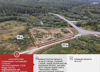 Продается земельный участок, 50 сот., село Мичурино, Центральная улица
