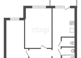 Продается 2-ком. квартира, 50.2 м2, Ковров, Ореховая улица, 20, ЖК Дом на Ореховой