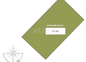 Продается земельный участок, 6.1 сот., Бердск, 53-я улица