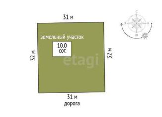 Продаю участок, 10 сот., деревня Зырянка, улица Старая Зырянка