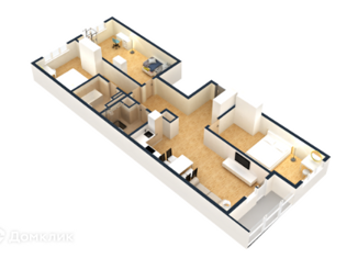 Продам 3-ком. квартиру, 83.89 м2, Екатеринбург, Донбасская улица, 19, ЖК Белая Башня