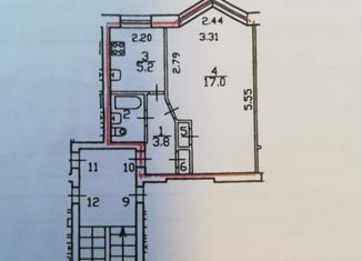 Продаю однокомнатную квартиру, 29.6 м2, посёлок Шушары, Школьная улица, 10