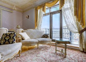 Четырехкомнатная квартира в аренду, 144 м2, Санкт-Петербург, набережная реки Фонтанки, 1