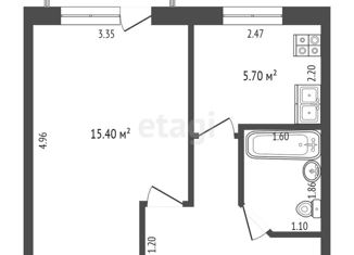 Продаю 1-комнатную квартиру, 29 м2, Тюменская область