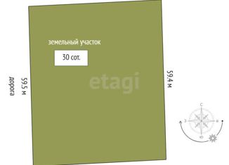 Продам земельный участок, 30 сот., садовое товарищество Сотовик