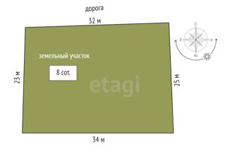 Продам участок, 8 сот., СНТ Селта, Цветочная улица