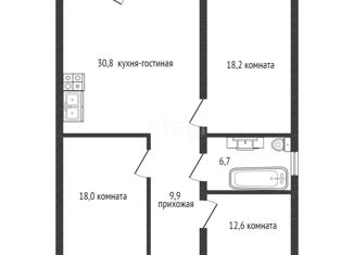 Продается дом, 90 м2, посёлок Знаменский, Центральная улица, 272