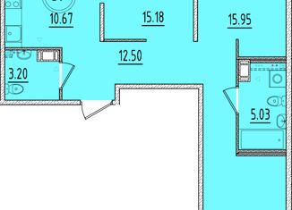 Продажа трехкомнатной квартиры, 79.34 м2, Санкт-Петербург, Образцовая улица, 6к1