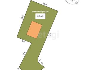 Продается дом, 72.5 м2, СНТ Рассвет, Рабочая улица