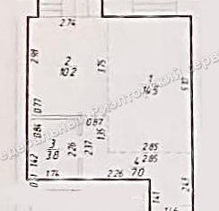 2-комнатная квартира на продажу, 38.2 м2, поселок Дзержинск, микрорайон Современник, 21