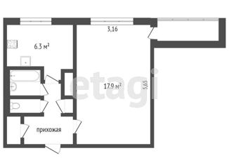 Продаю однокомнатную квартиру, 32.3 м2, Санкт-Петербург, Суздальский проспект, 65, муниципальный округ Северный