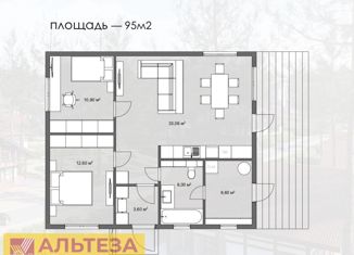 Продается дом, 95 м2, посёлок Сокольники