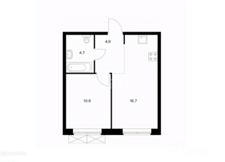 Двухкомнатная квартира на продажу, 37.1 м2, Москва, ЖК Холланд Парк, Волоколамское шоссе, 71к12