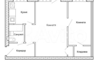 Продажа 2-комнатной квартиры, 46 м2, Пермский край, проспект Ленина, 55