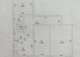 Продаю трехкомнатную квартиру, 60 м2, Ульяновская область, улица 40-летия Победы, 10