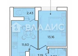 Продам 1-ком. квартиру, 32.2 м2, Санкт-Петербург, ЖК Форест Аквилон, Планерная улица, 87к1