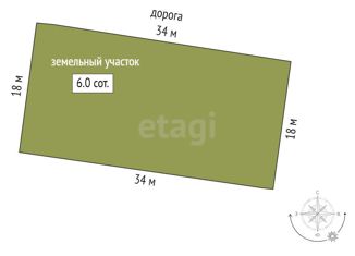 Продажа земельного участка, 6 сот., Озёрное сельское поселение